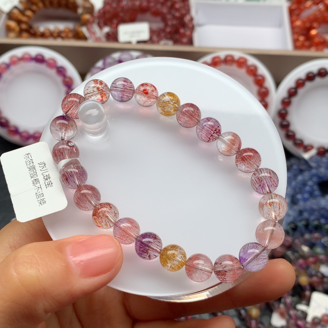 水晶手链未镶嵌糖果仙女超七D8.2