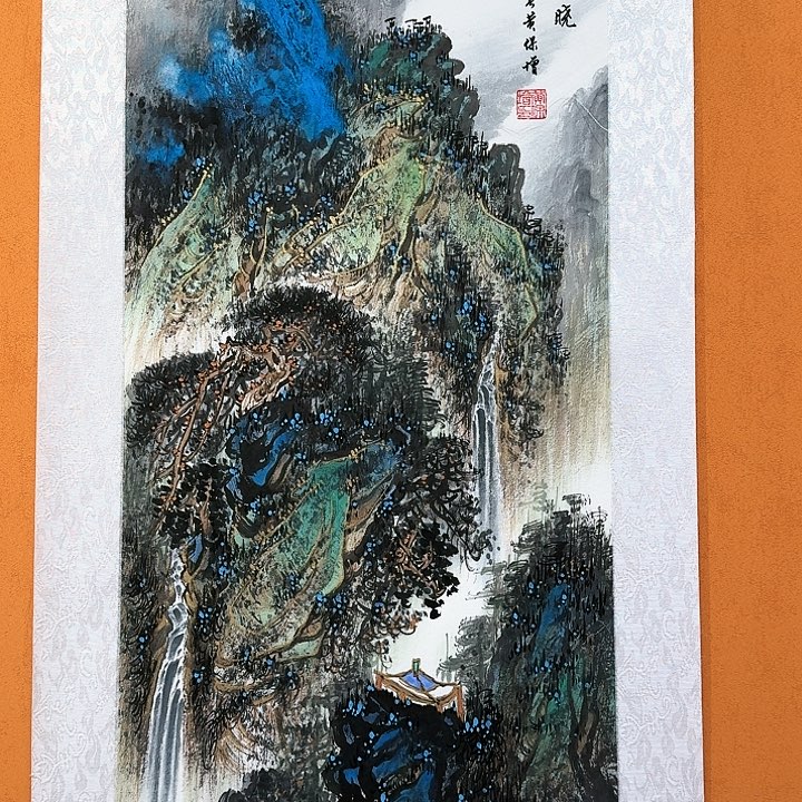 国画书法作品多次参加