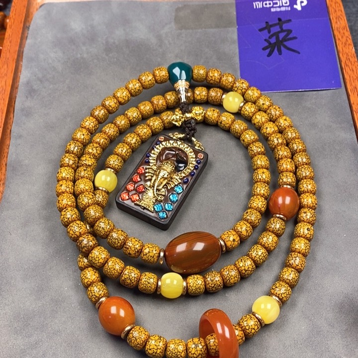 星月菩提吊坠星月