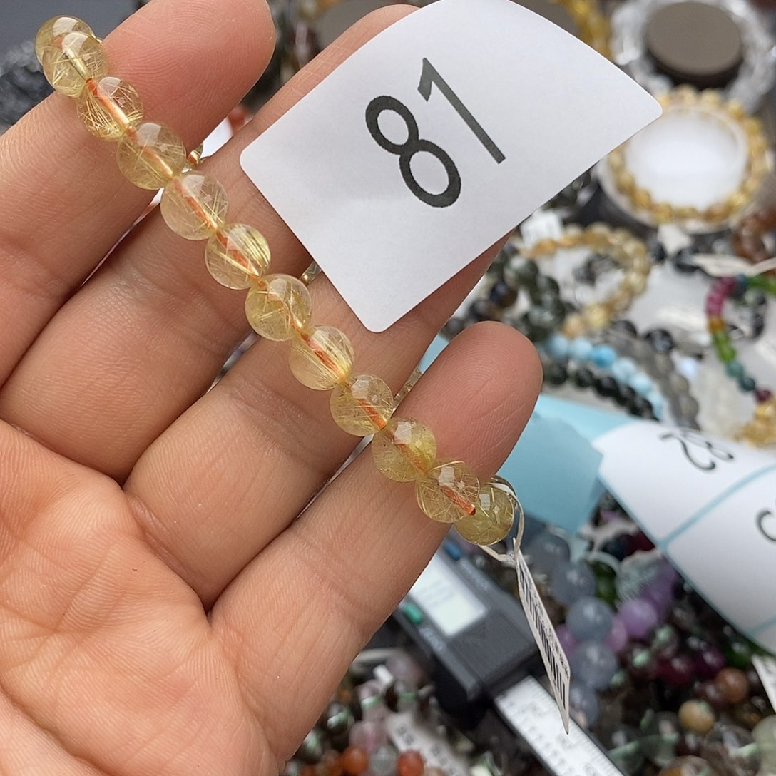 水晶手链未镶嵌手链