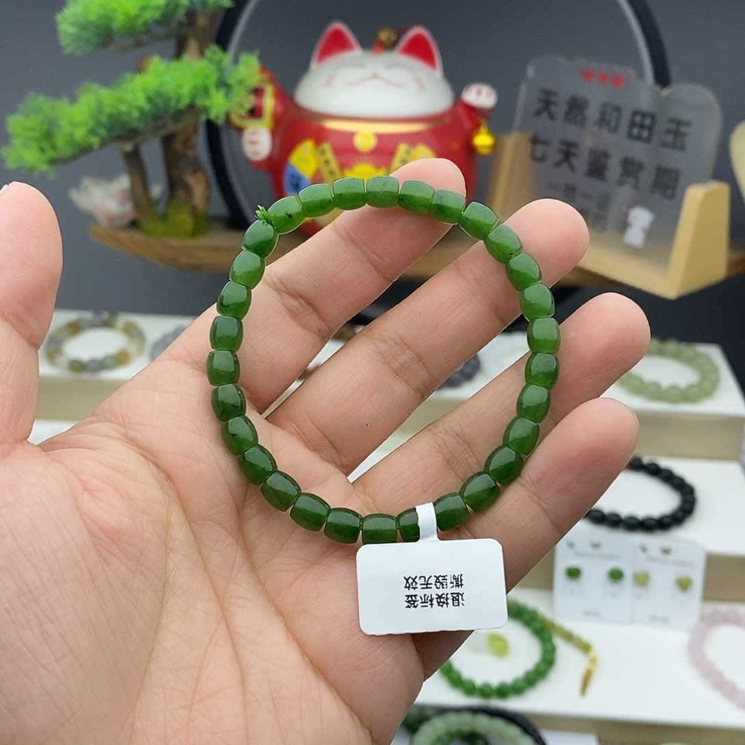 和田玉手链未镶嵌