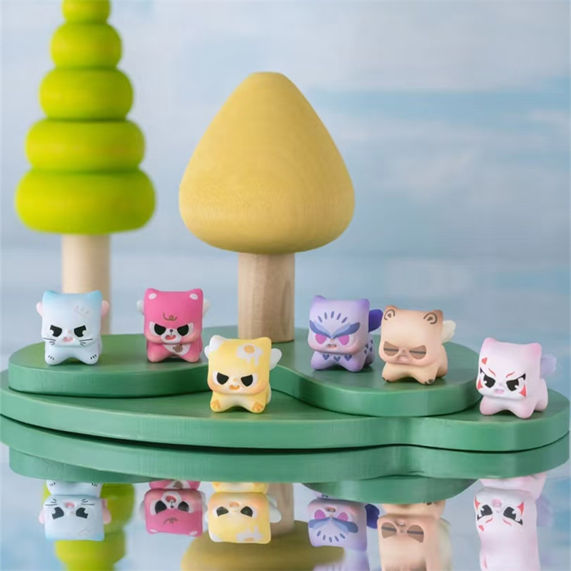 满满【拆盒】pitty萌兽出没萌粒（许愿）系列潮玩盲盒代拆