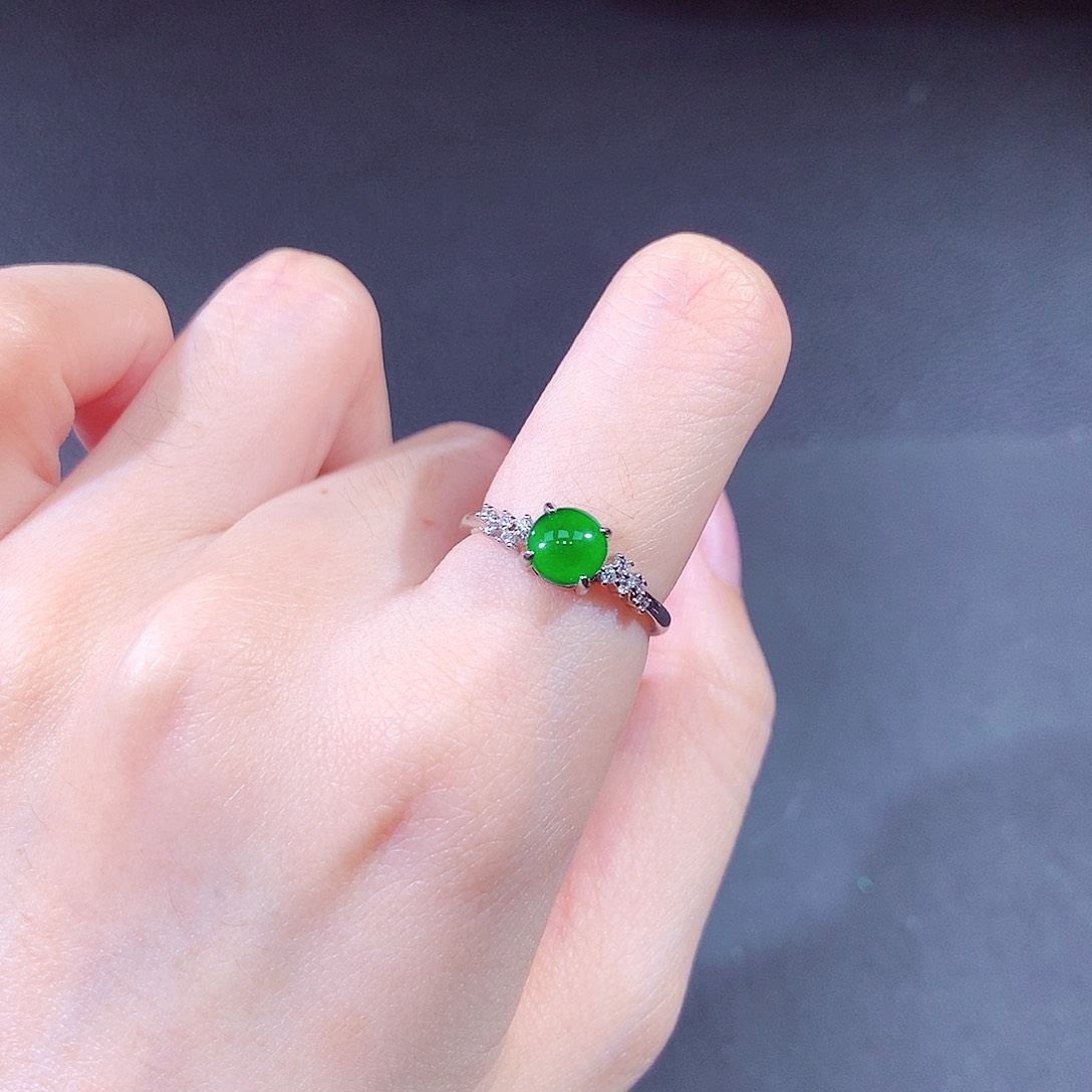 未镶嵌戒指翡翠翡翠