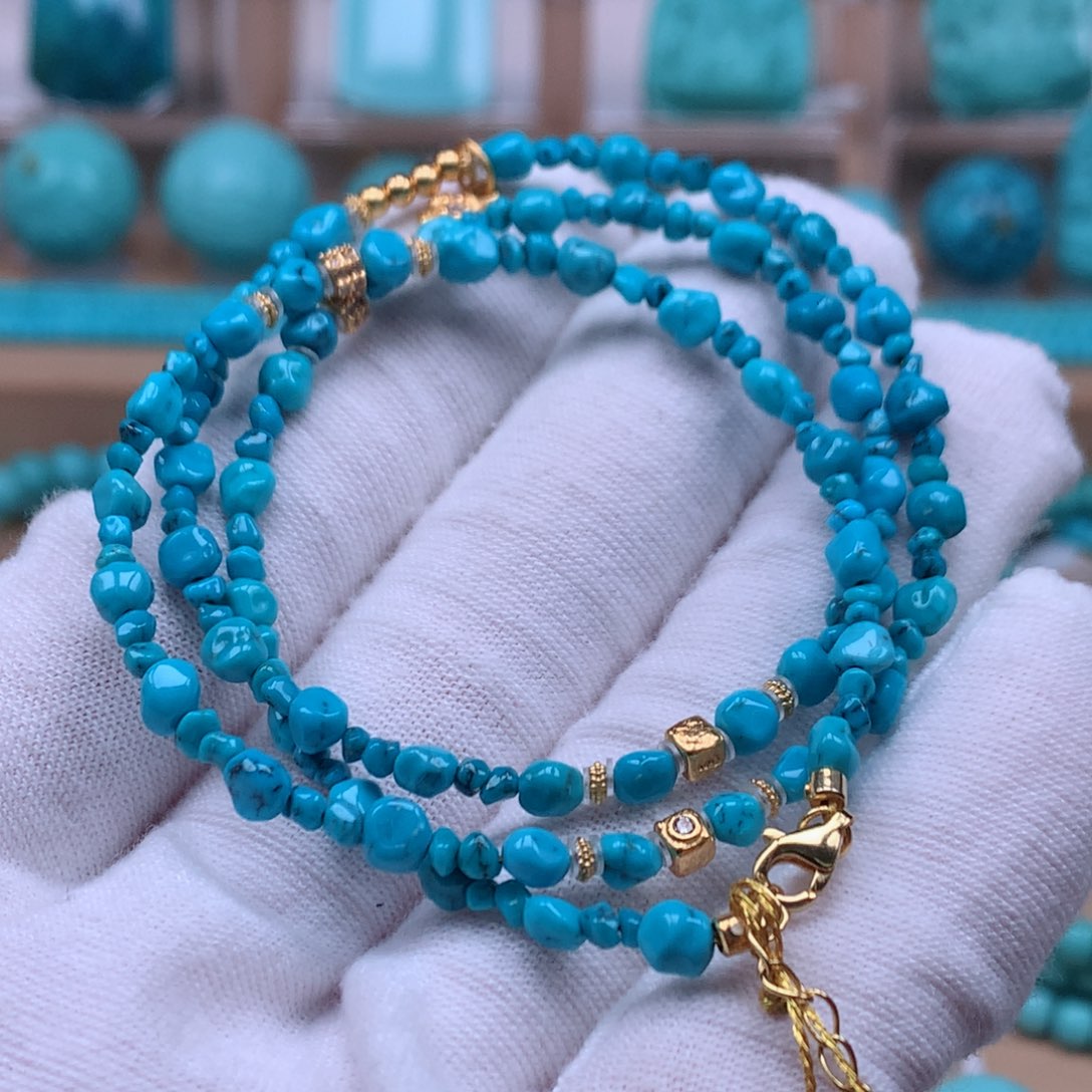 绿松石未镶嵌珠宝奇石