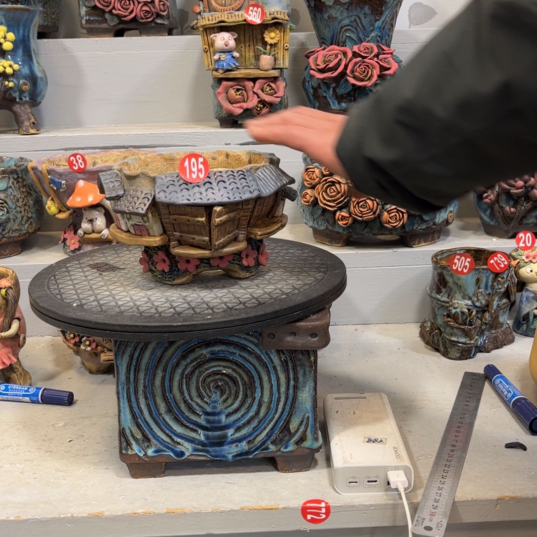 陶瓷195 号陶然花器厂家直销