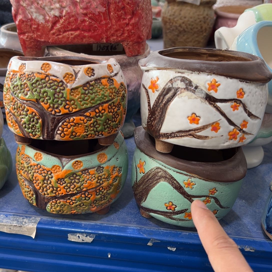 陶瓷陶瓷多肉花盆@@