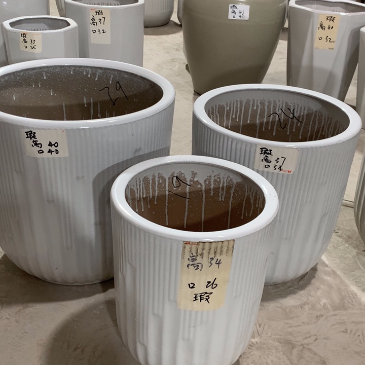 【闪购商品】红陶高温陶瓷花盆默认瑕疵