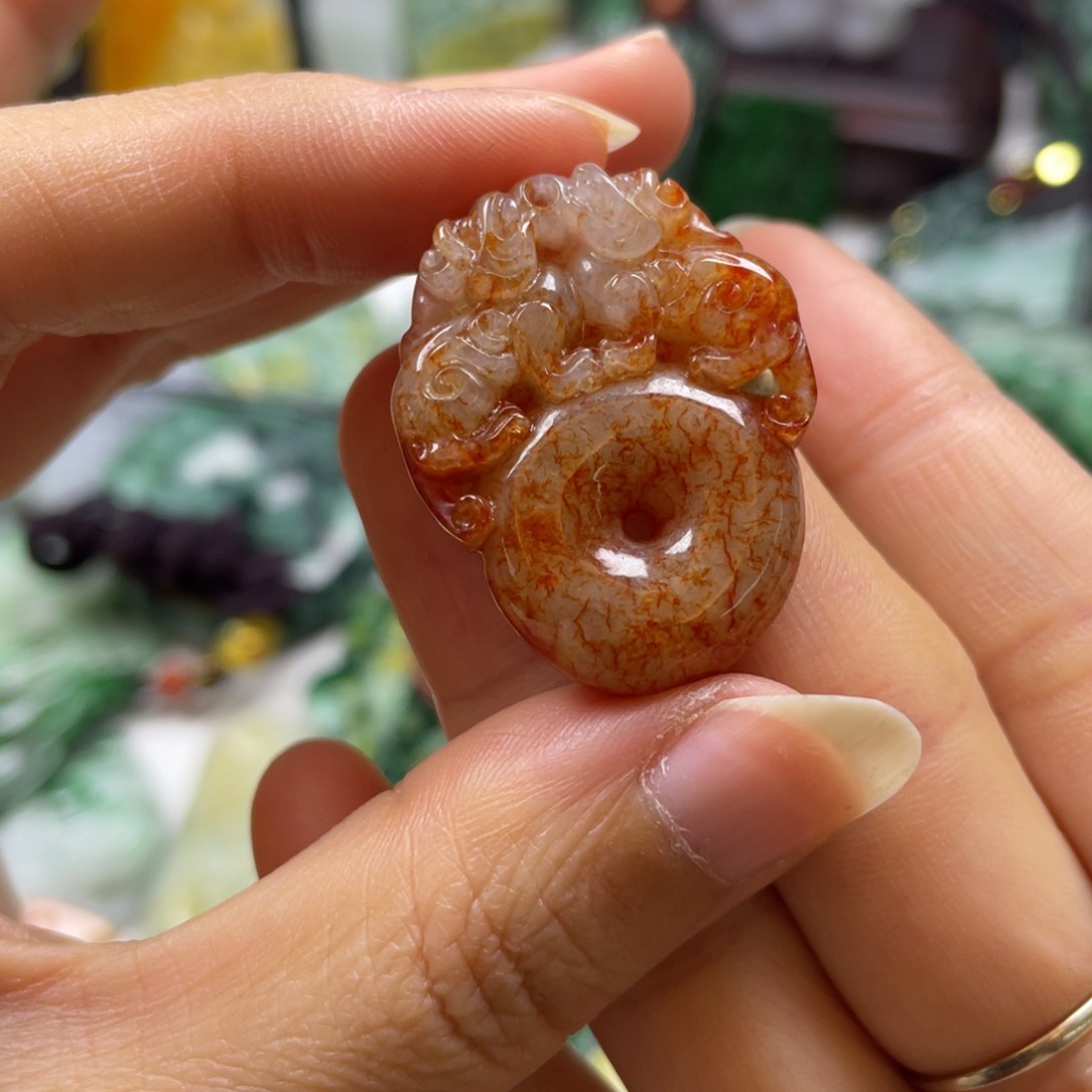 翡翠颈饰未镶嵌用****3牌子