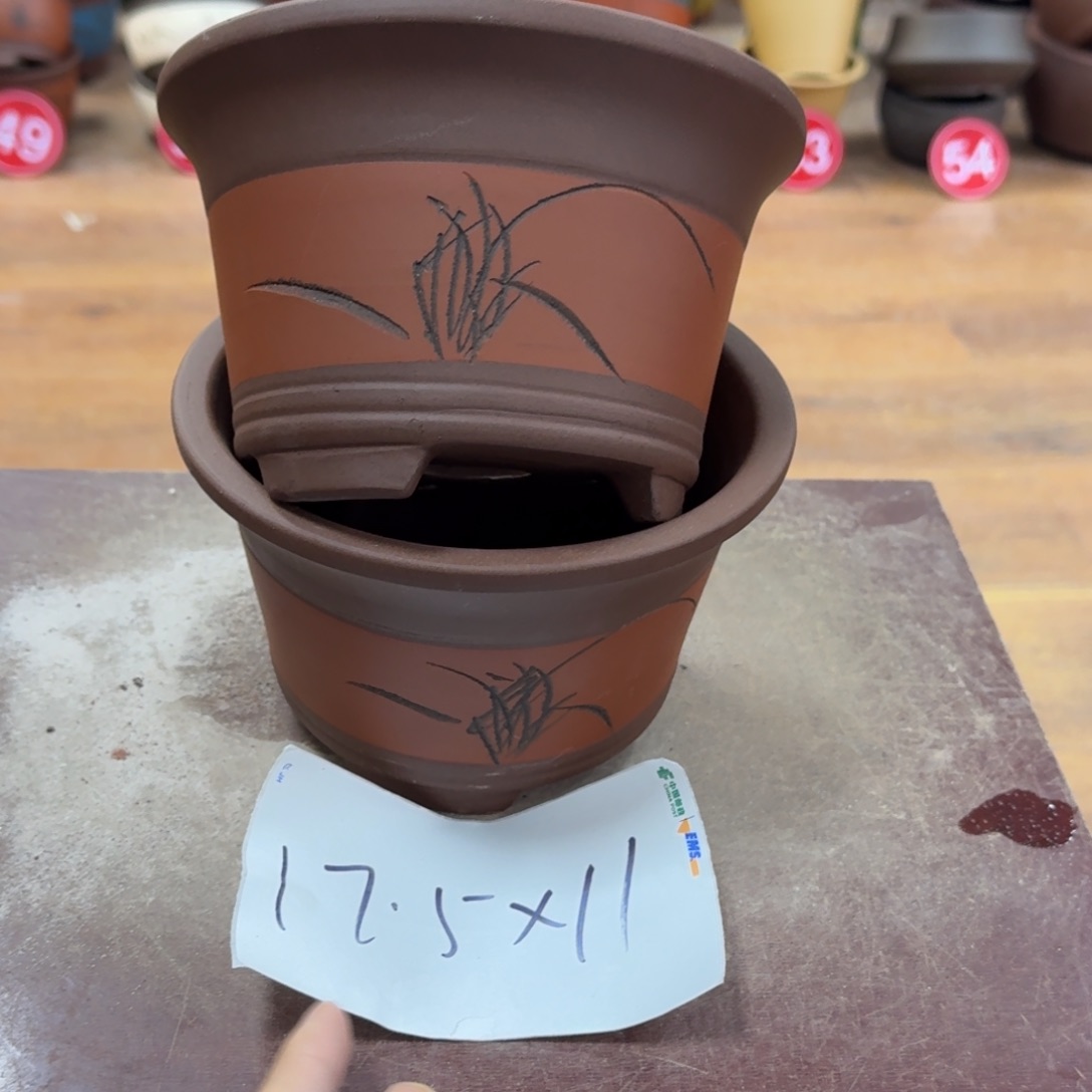 紫砂花盆破损包赔