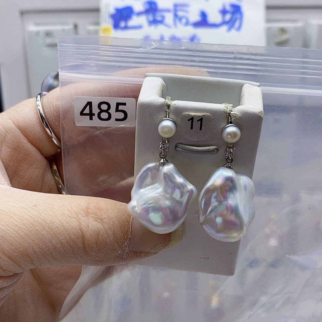 颈饰合金淡水珍珠努****A