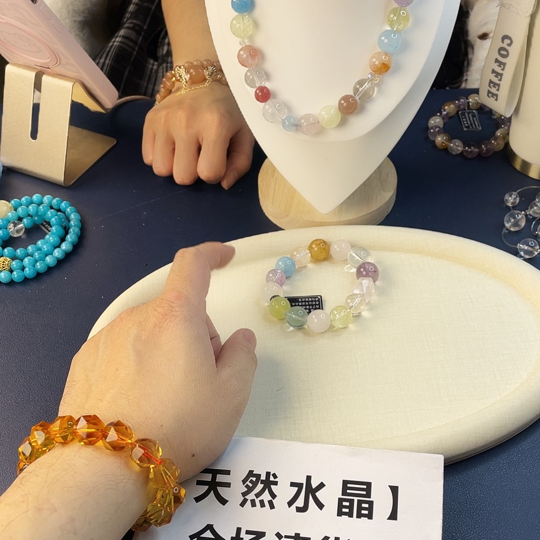 银S925镶嵌手链水晶