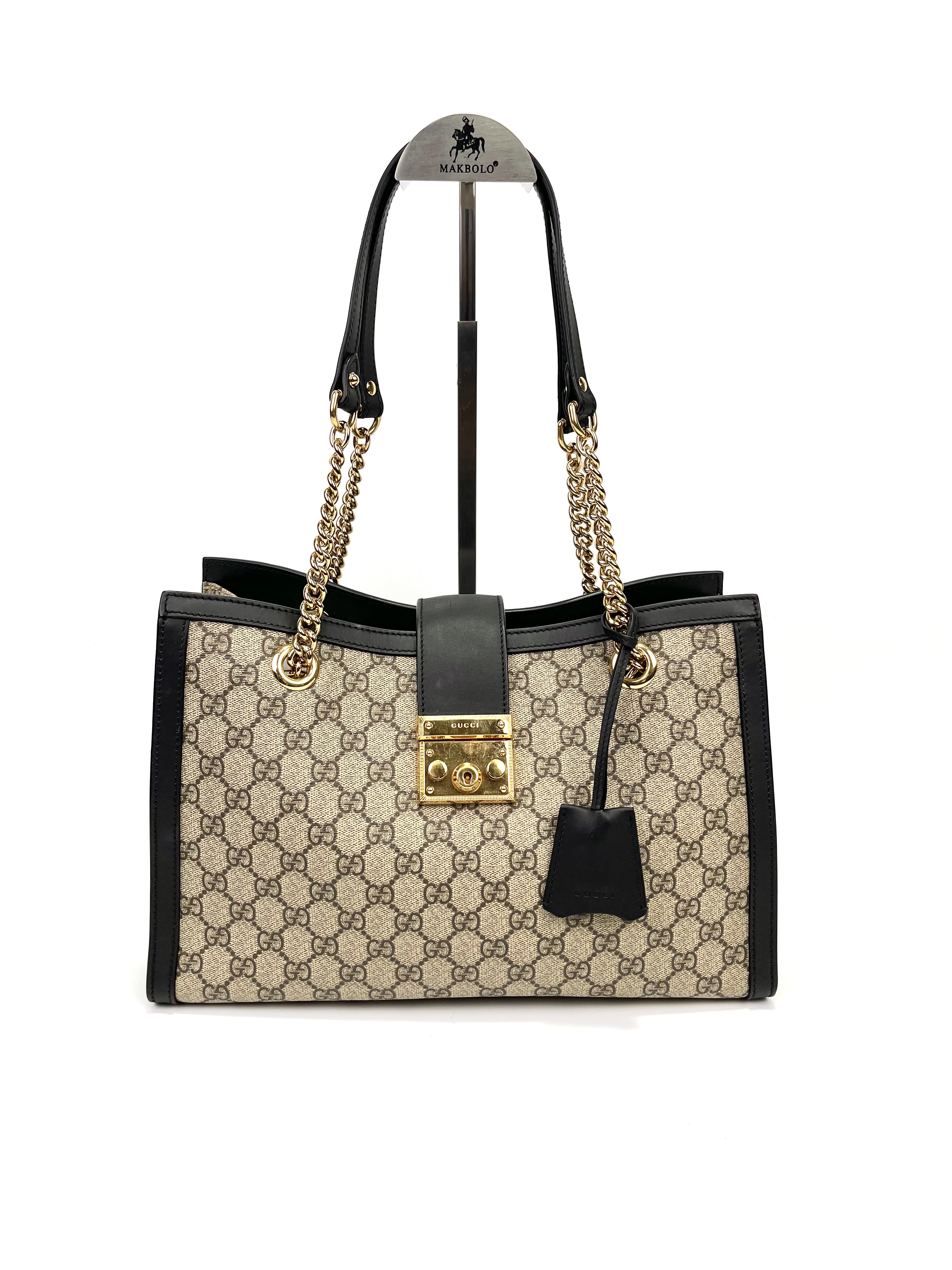 99新 GUCCI/古驰 维舒/98新/古驰padlock单肩包/37902471