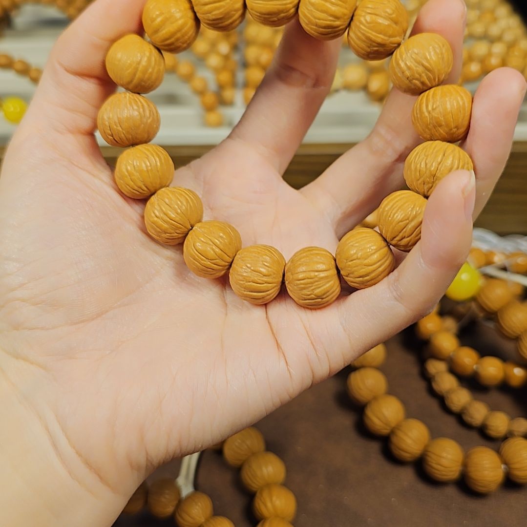 猴头核桃吊坠猴头原皮土豪手串