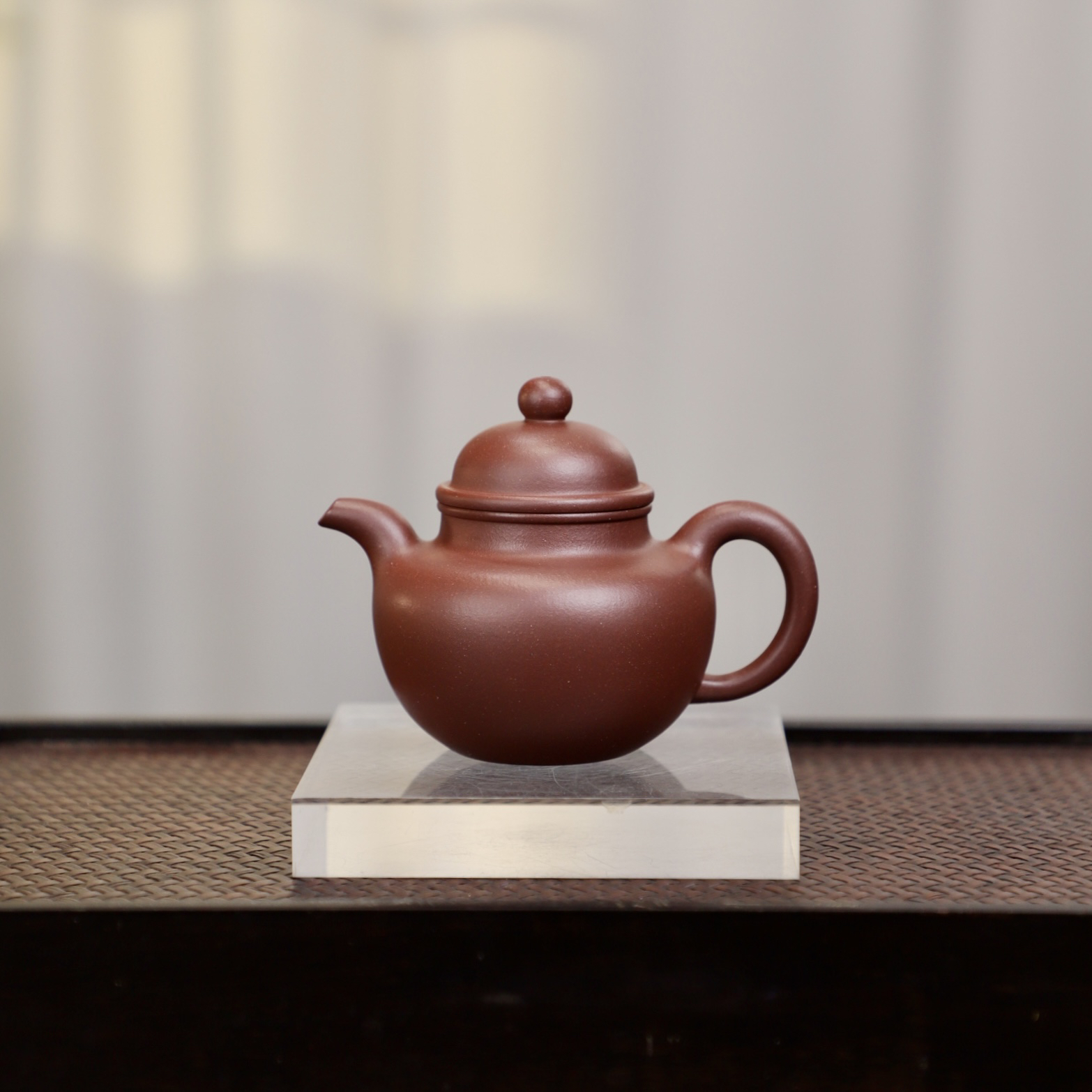 【寿珍掇球】黄龙山台西老紫泥 200cc 原矿零添加全手工制作 希慧作