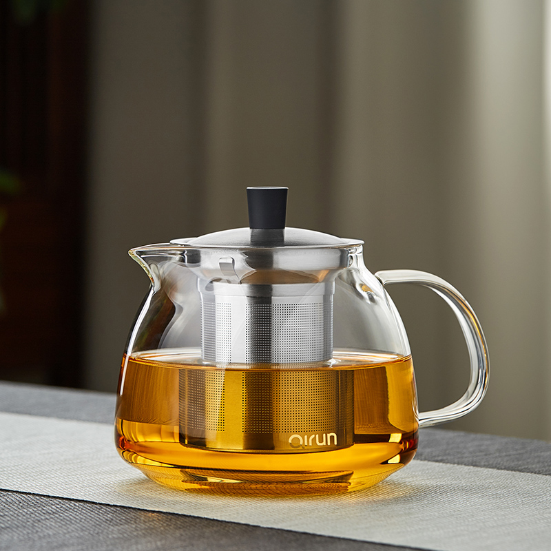 QR142诗韵绿茶壶