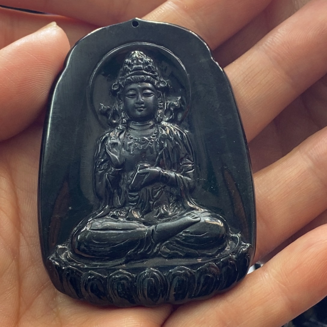 翡翠未镶嵌颈饰c672