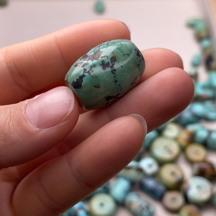 绿松石珠宝奇石未镶嵌