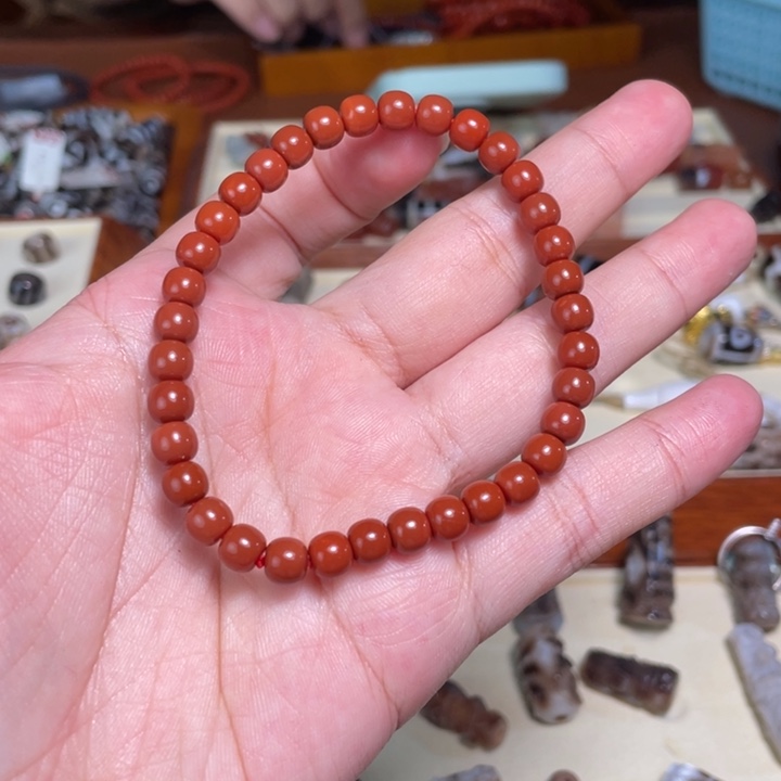 南红玛瑙未镶嵌颈饰10