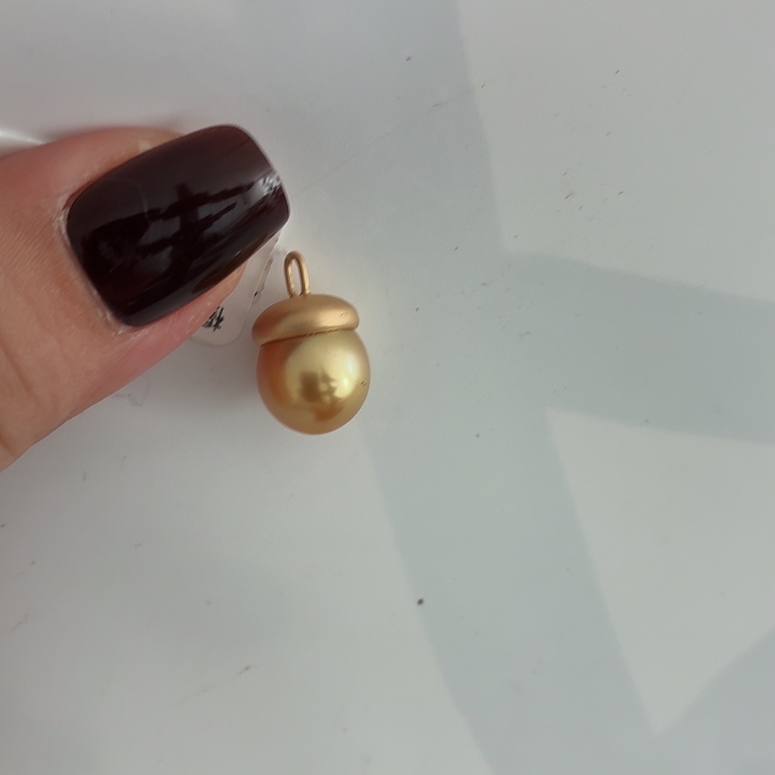 海水珍珠颈饰18K金镶嵌