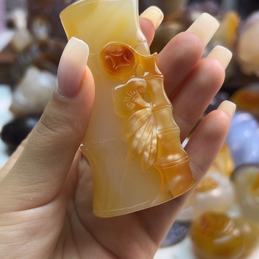 玛瑙/玉髓未镶嵌颈饰