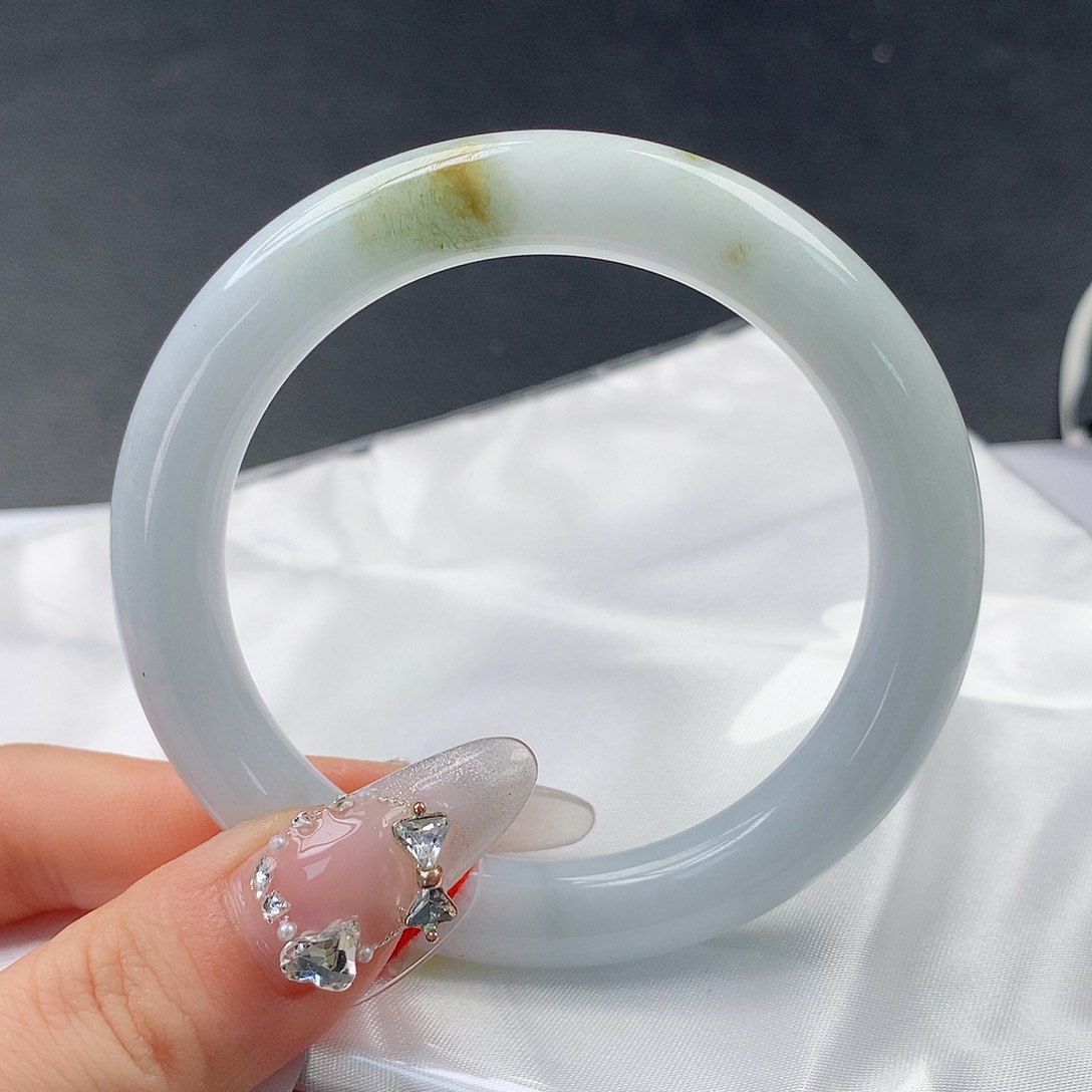 翡翠手镯未镶嵌30圆54.5