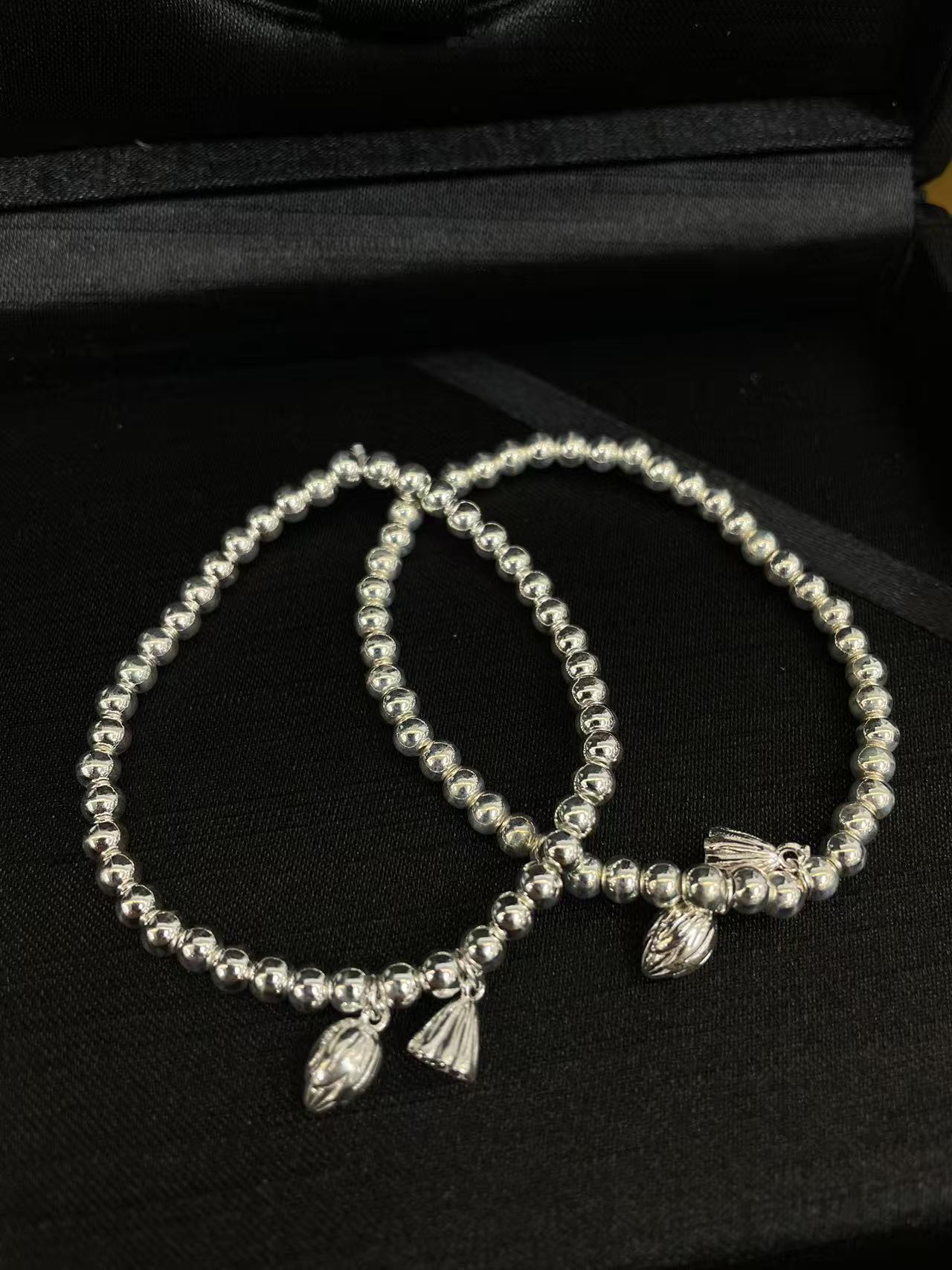 足银银制品 足银两世欢手串（多样性一件发货）