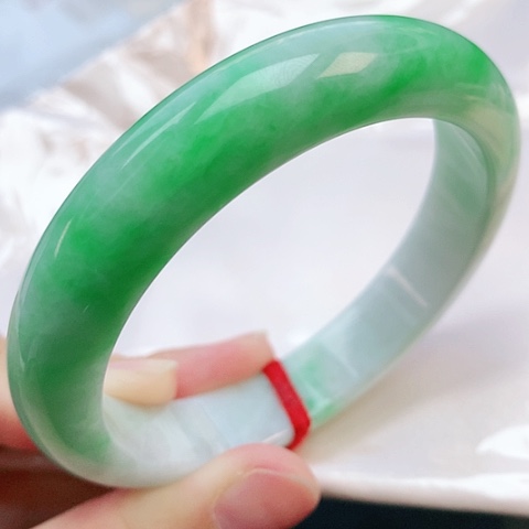 未镶嵌手镯翡翠57圈口882571