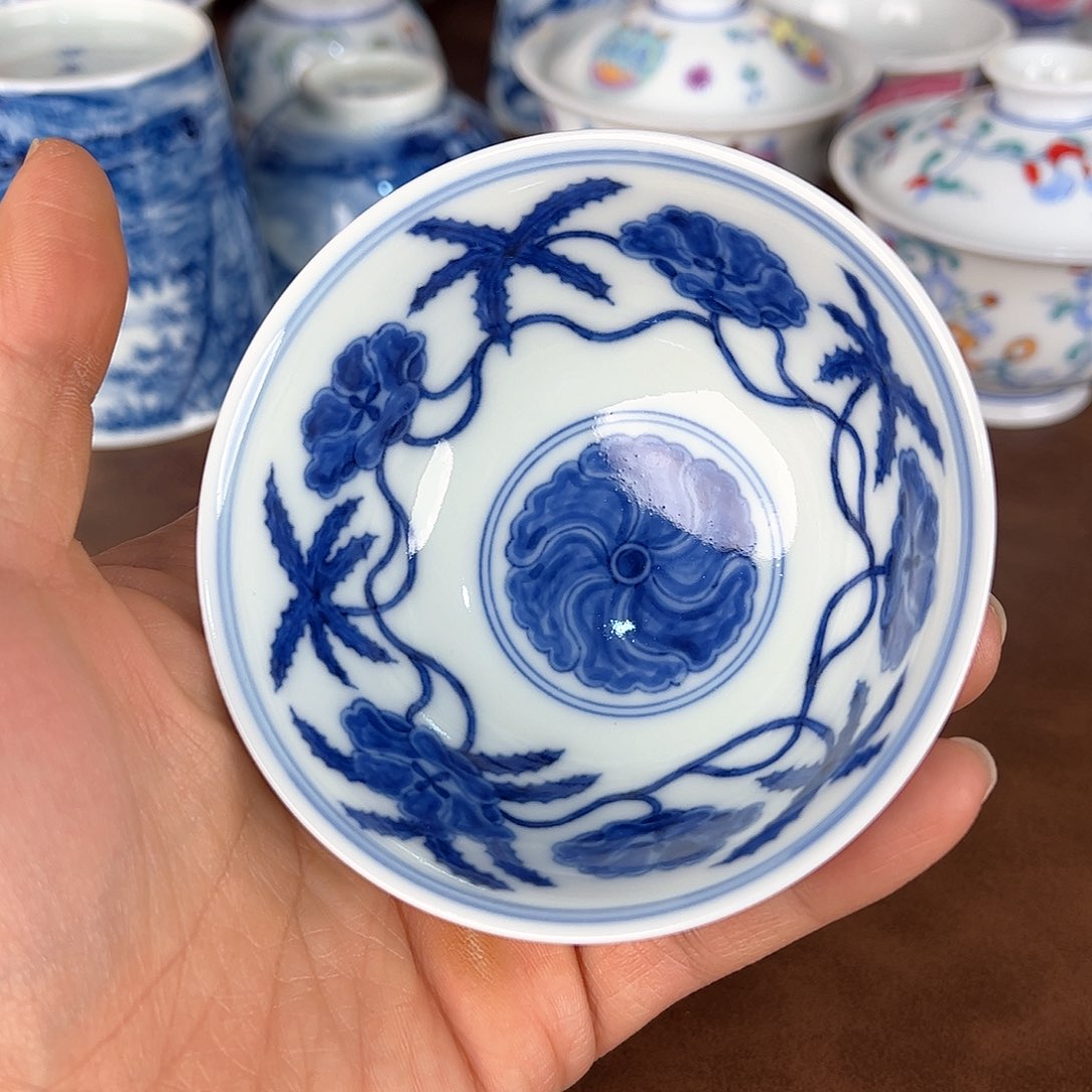 杯乖*的景德镇全手工手绘陶瓷