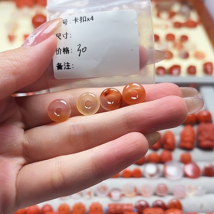 南红玛瑙未镶嵌配饰