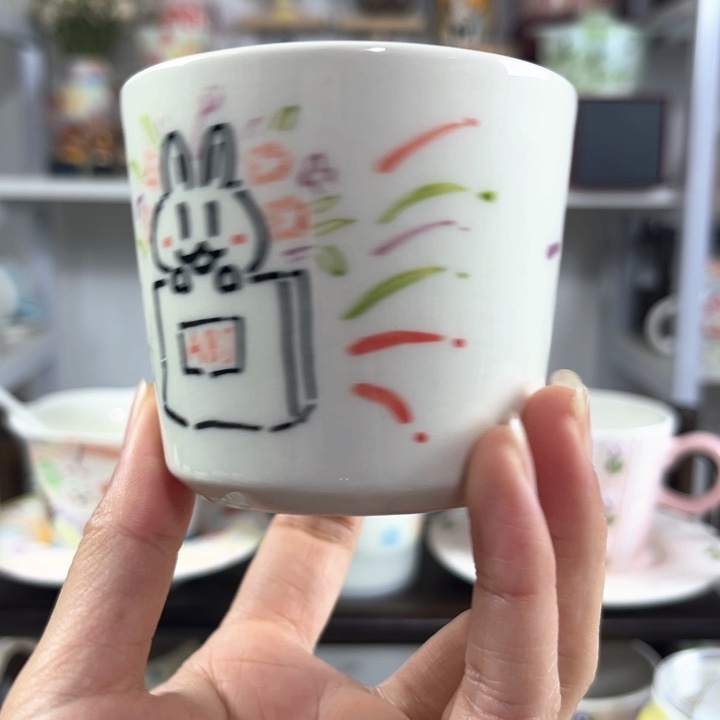 手绘高温釉下彩陶瓷