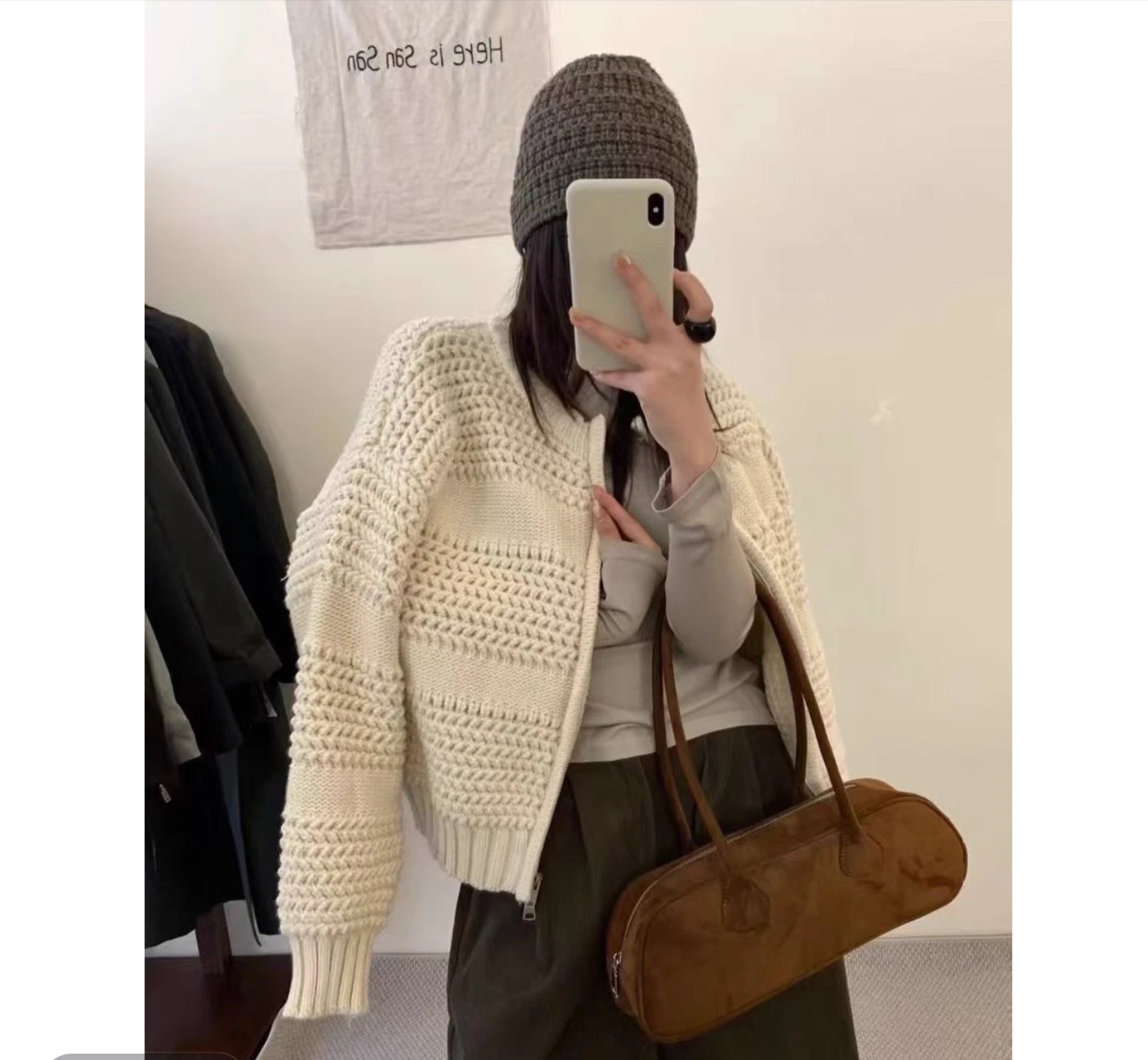 500-800号每日上新款宽松潮流休闲通勤纯色百搭时尚毛衣针织衫