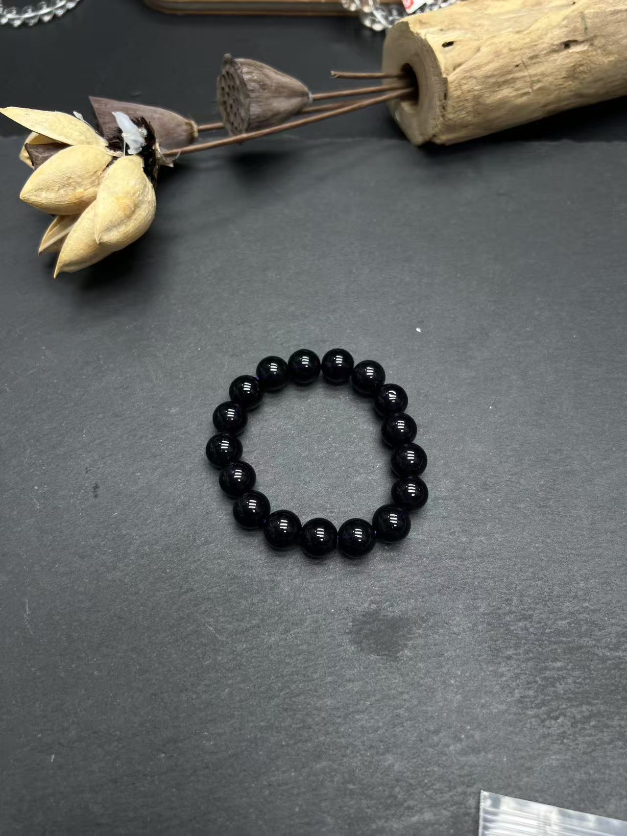 57号 天然巴西紫水晶12mm单圈手串