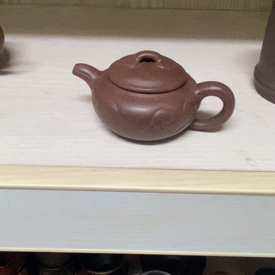 紫砂茶壶四**维微瑕半手工