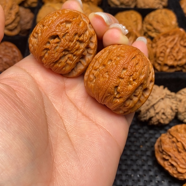 吊坠文玩核桃秦岭野生12