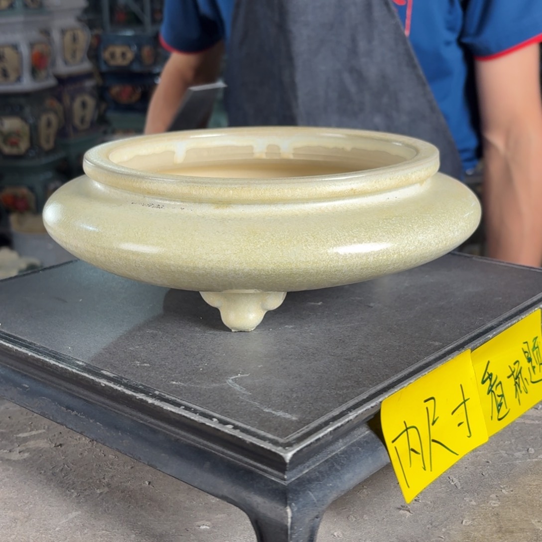 一风堂石湾花盆 内18*5