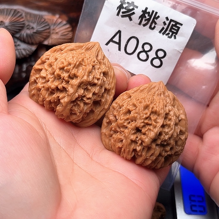 吊坠文玩核桃满天星41