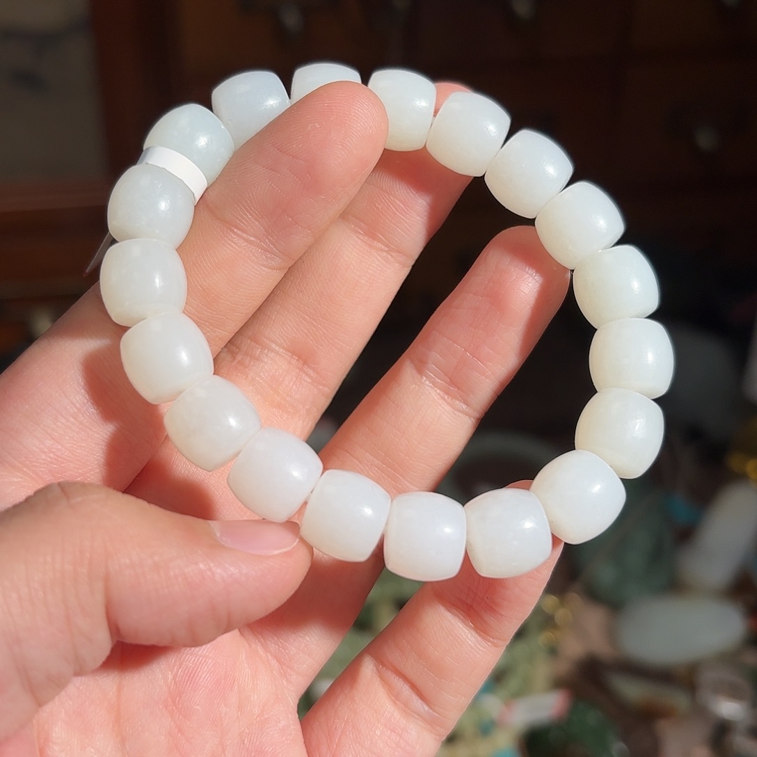 和田玉手串未镶嵌