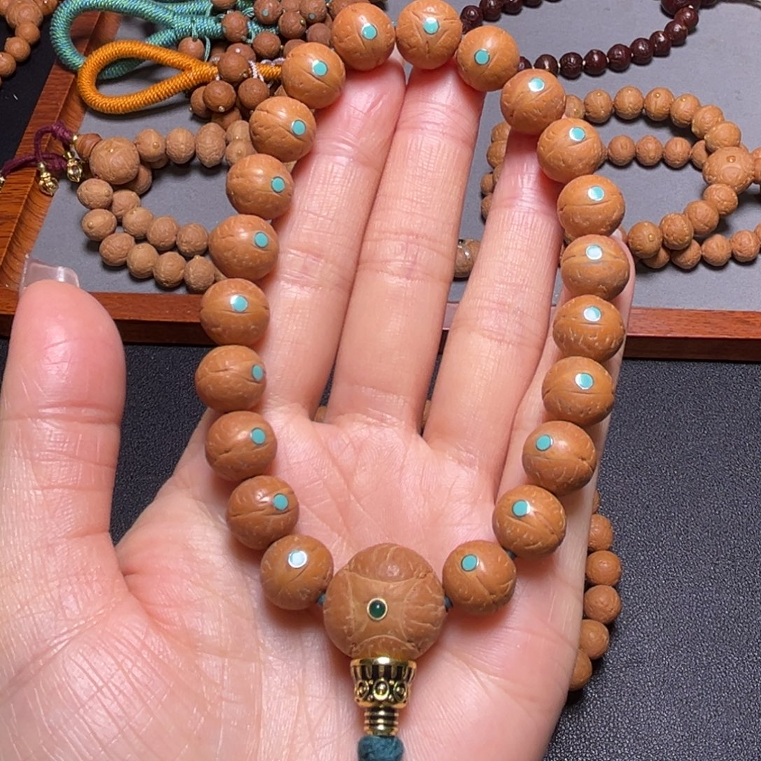 吊坠凤眼菩提11.5mm2025精品松钉手串