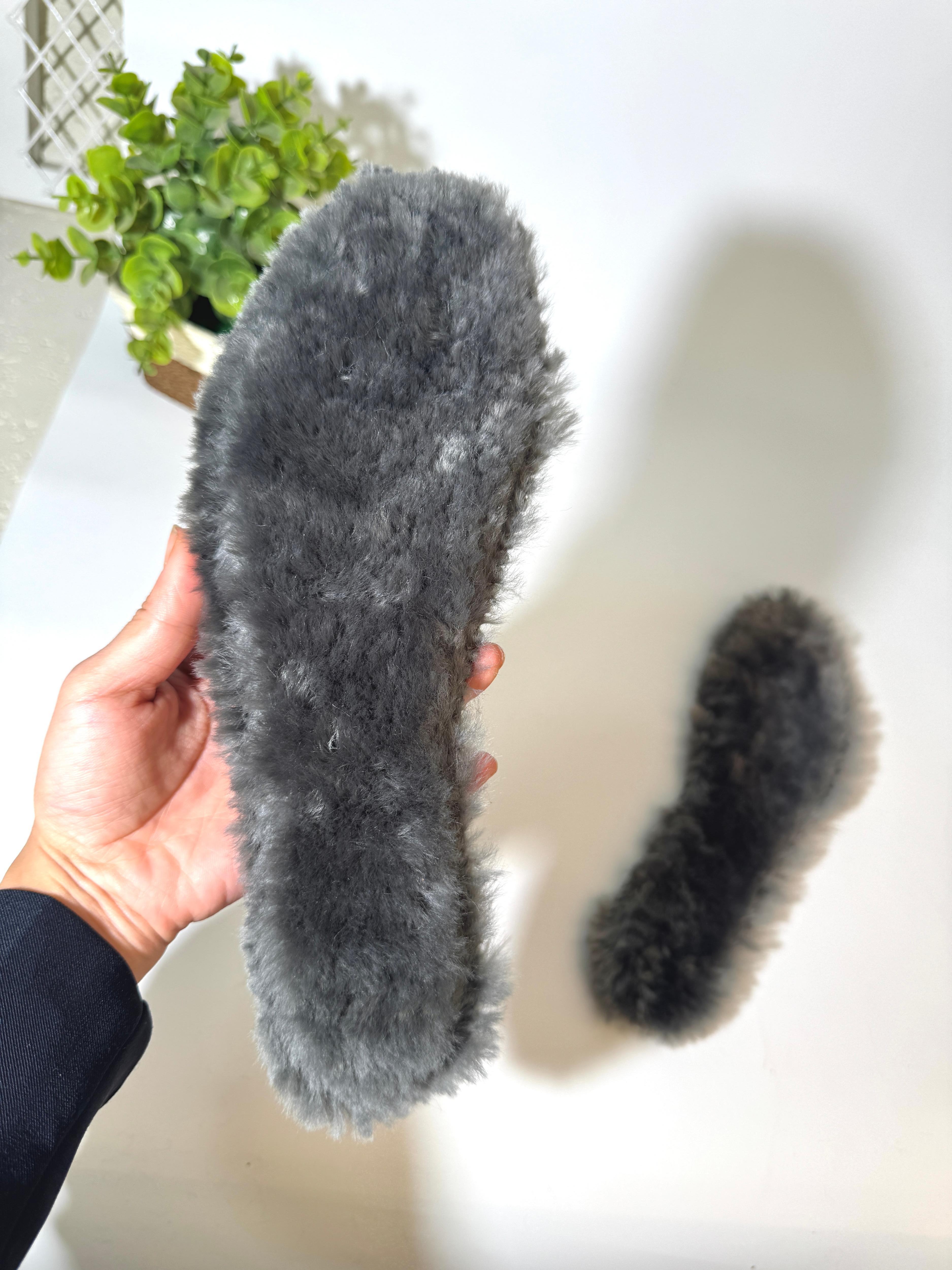 羊皮毛一体鞋垫通用鞋保暖鞋垫防臭冬季真毛羊皮毛一体男鞋垫