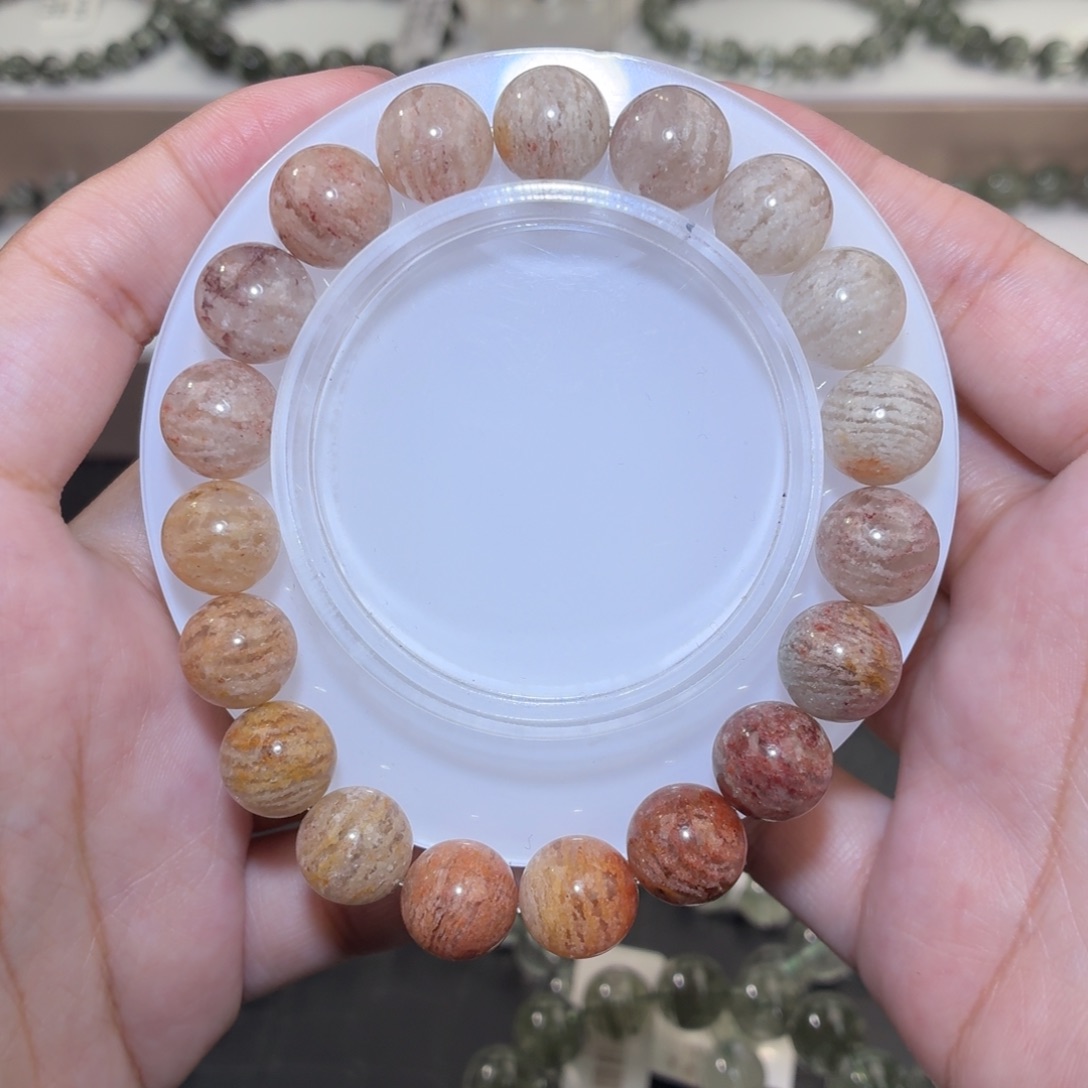 手链水晶未镶嵌1、彩幽灵11m