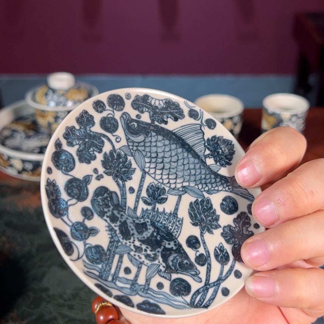 杯景德镇手绘陶瓷