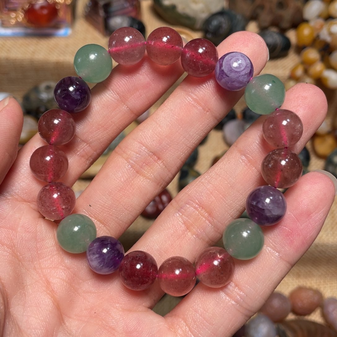 玛瑙/玉髓手链未镶嵌