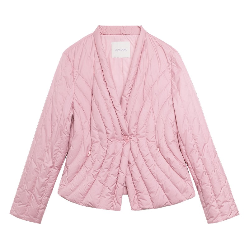 【90白鹅绒】轻薄保暖舒适简约收腰可外穿可内搭羽绒外套 自发热