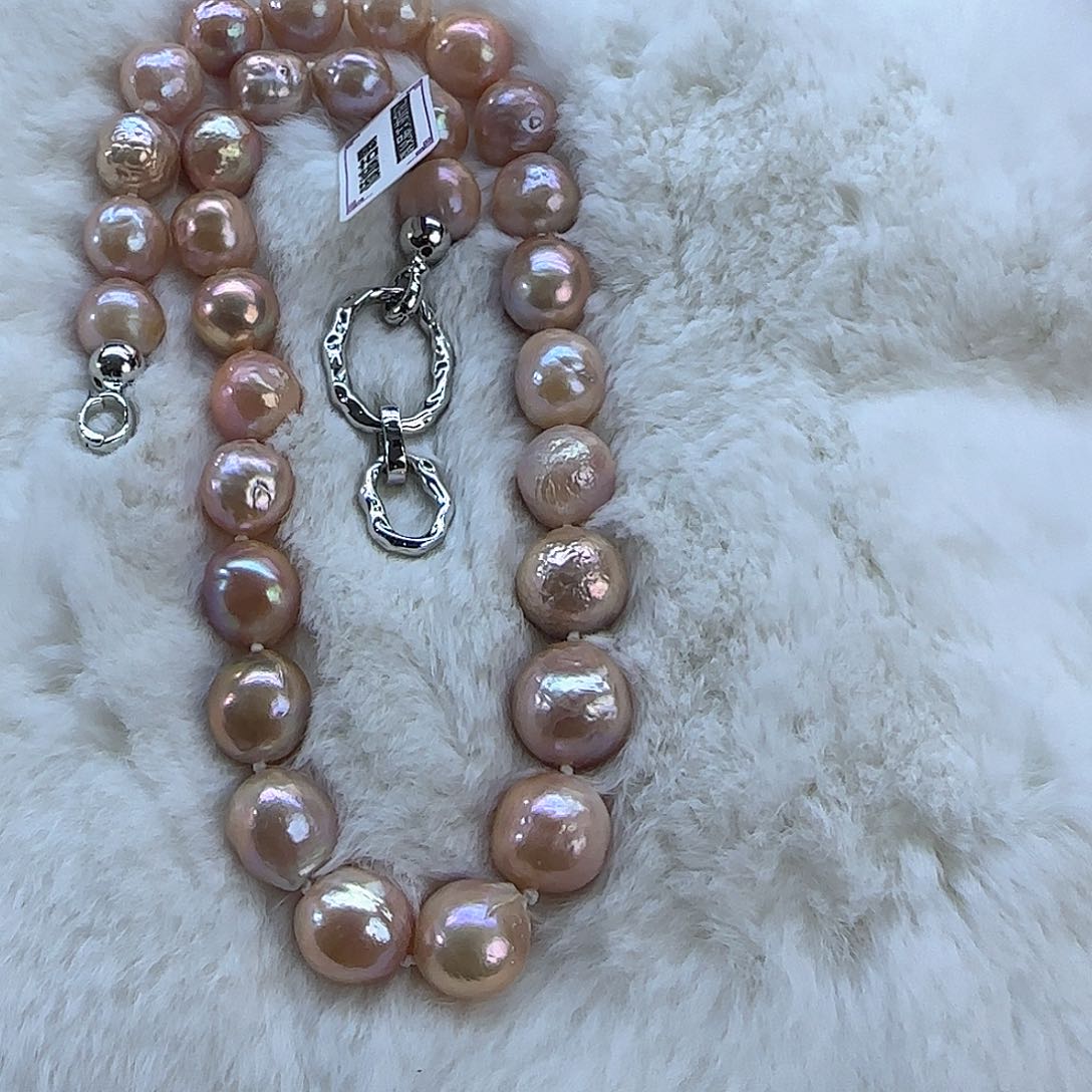 未镶嵌项链定制824淡水珍珠淼*?