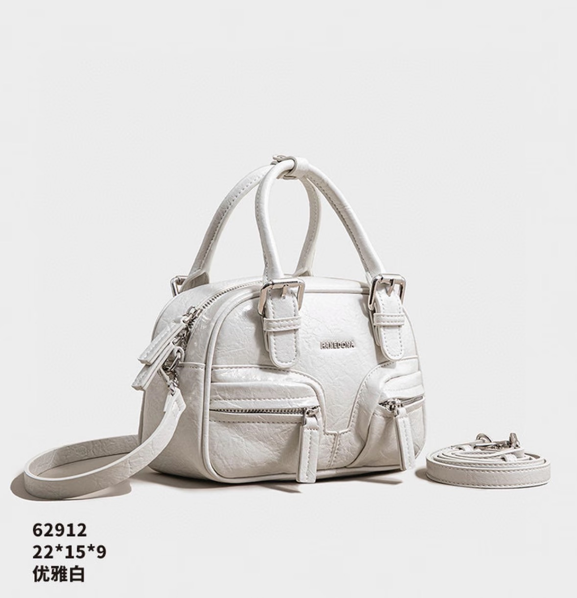 【工厂直销】62912新款时尚简约手提单肩斜跨女包