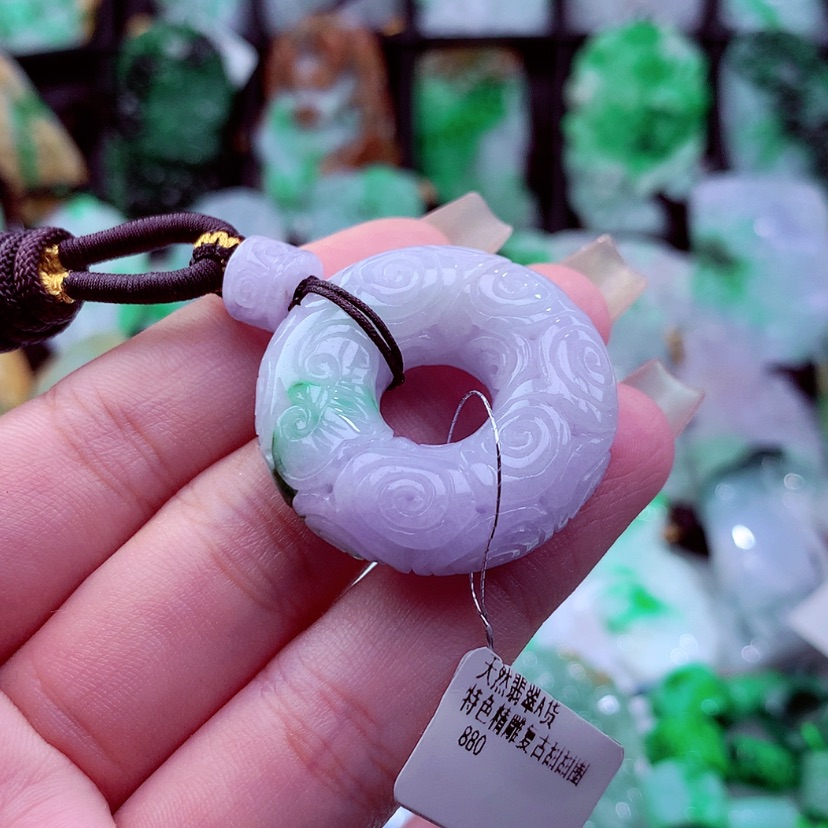 【闪购商品】翡翠颈饰未镶嵌挂件