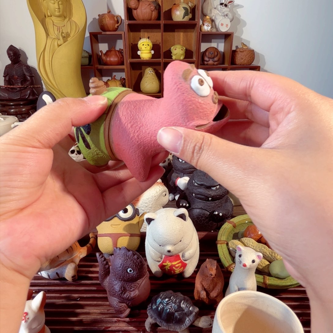 紫砂茶壶?*至纯手工制作过程非常