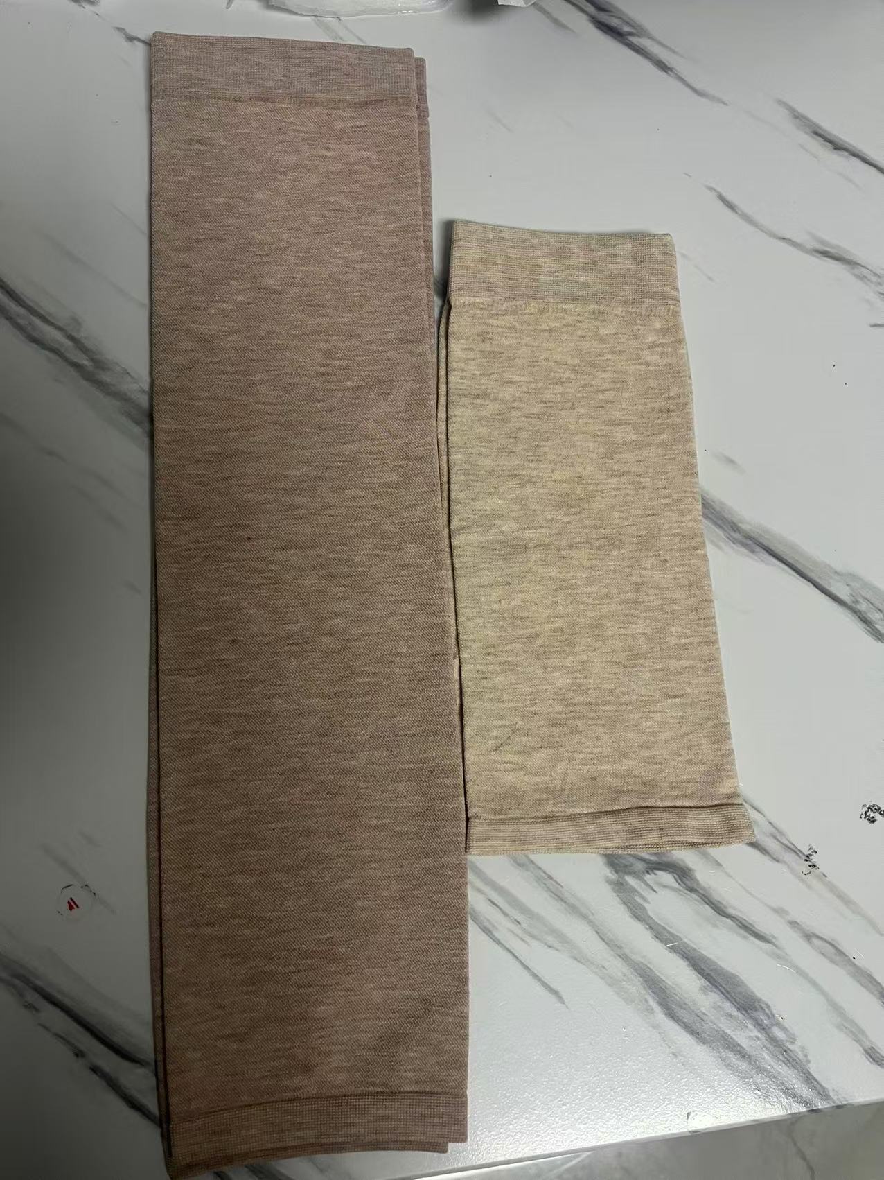 彩棉护膝保暖老寒腿男女士膝关节薄款空调房膝盖护套无痕防寒