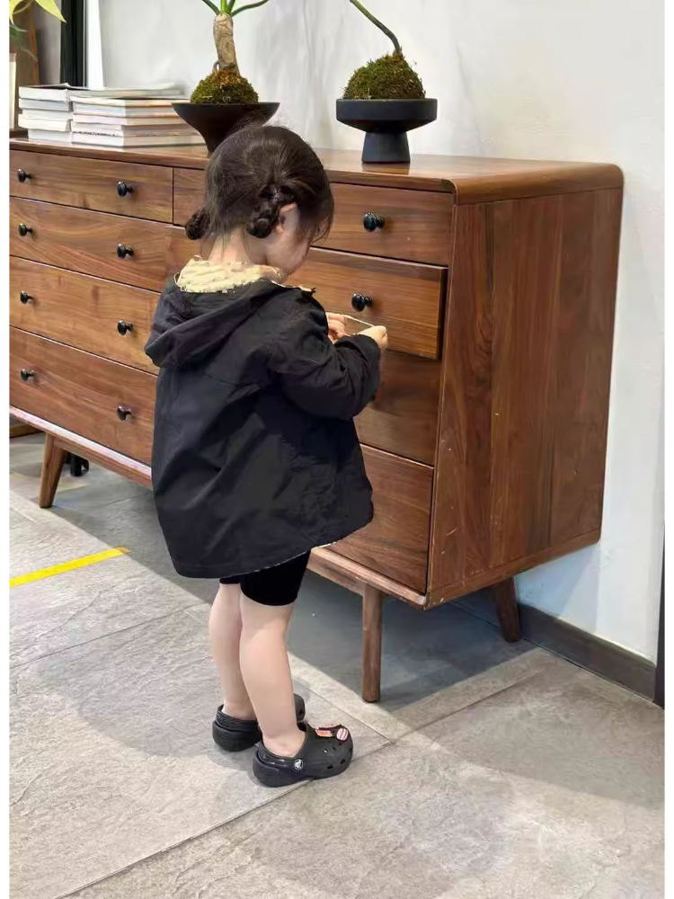 25新韩国童装儿童冲锋衣春秋装男女童时髦潮酷设计两面穿连帽风衣