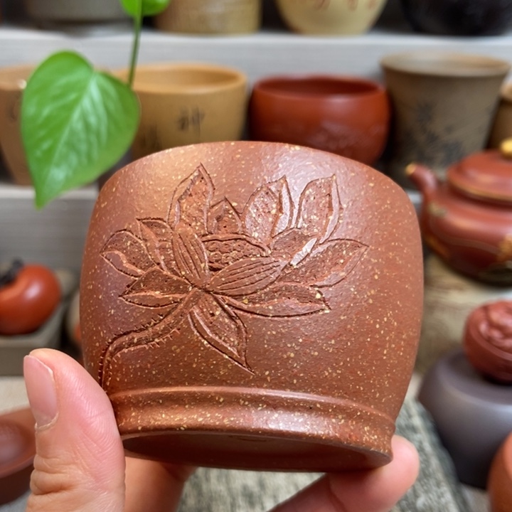 紫砂茶杯紫砂茶具家用